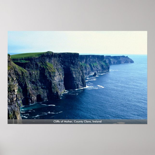 Poster Cliffs of Moher, County Clare, Ireland (Devant)