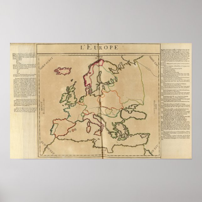 Poster Climat européen (Devant)