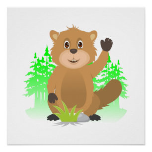 Poster Clipart de taupe