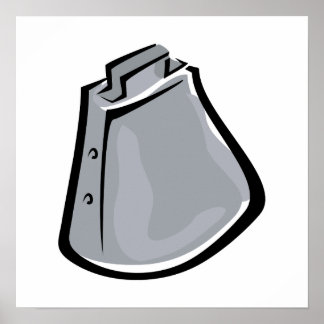 Poster Cloche de vache