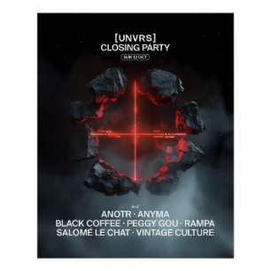 Poster Closing party