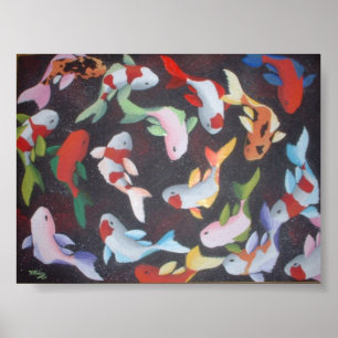 Poster clown koi