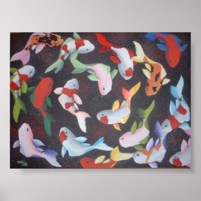 Poster clown koi (Devant)