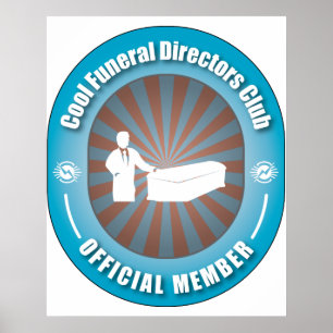 Poster Club Cool des Directeurs de Funérailles