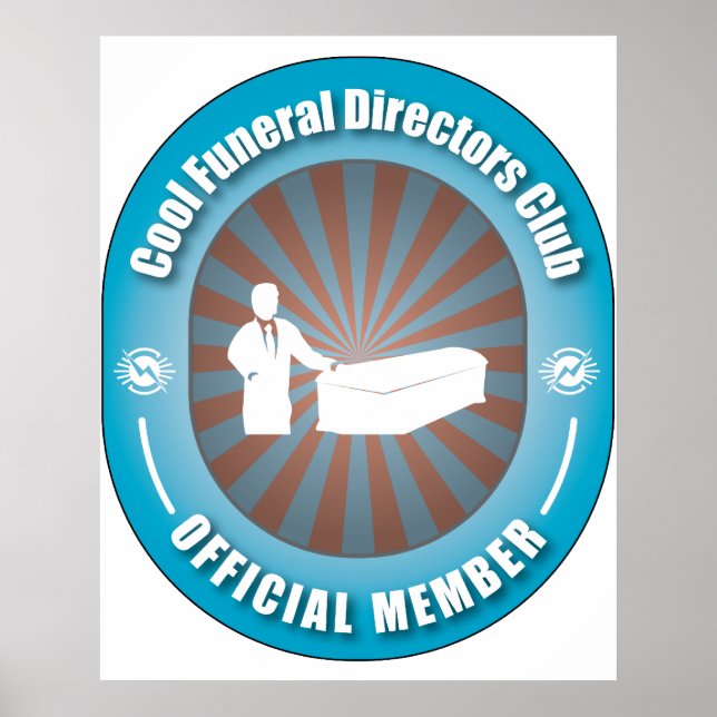 Poster Club Cool des Directeurs de Funérailles (Devant)