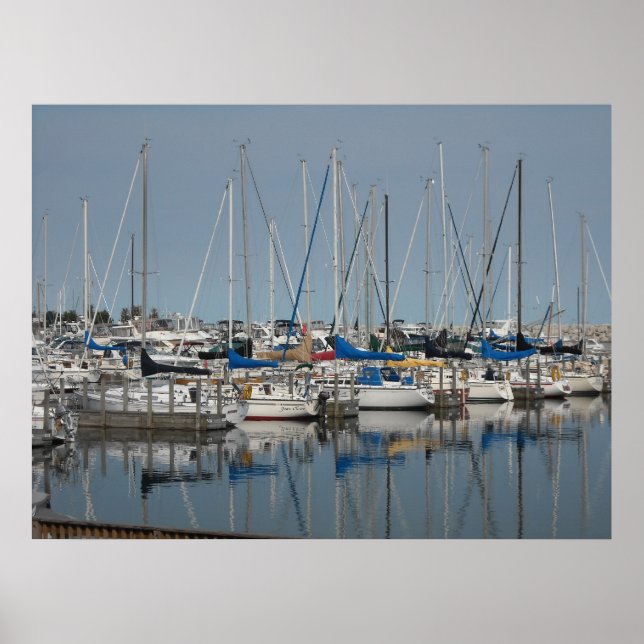 Poster Club de yacht (Devant)