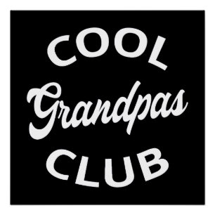 Poster Club des Grands-Pères Cool I