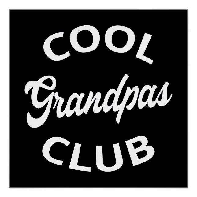 Poster Club des Grands-Pères Cool I (Devant)