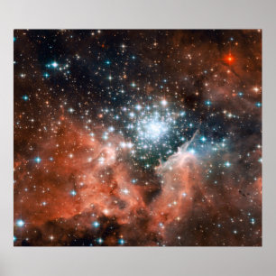 Poster Cluster étoile NGC 3603