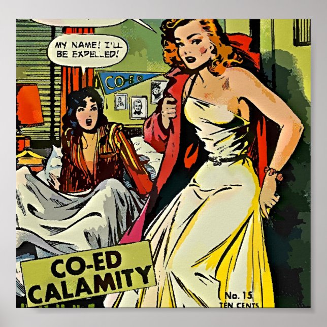 Poster Co Ed Calamity (Devant)