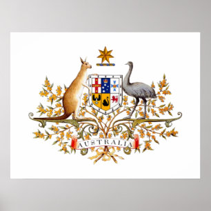 Poster COA de l'Australie