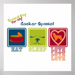 Poster Cocker Spaniel