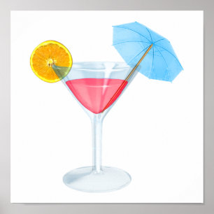 Poster Cocktail