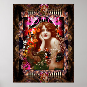 Poster Cocorico, qu'est-ce qu'une dame peut faire