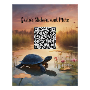 Poster Code QR d'entreprise