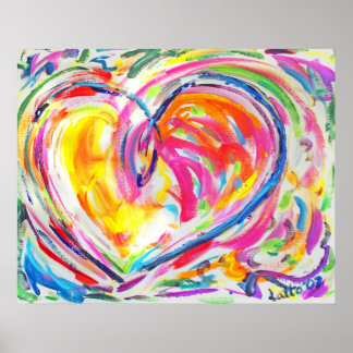 Poster Coeur de joie