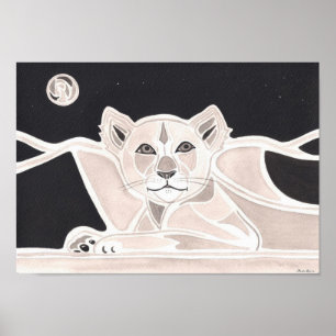 Poster Coeur de lion