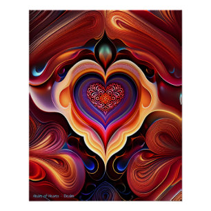 Poster Coeur des Coeurs - Désir