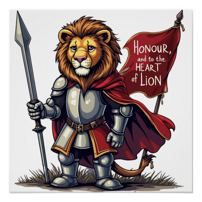 Poster Coeur des Lions (Devant)
