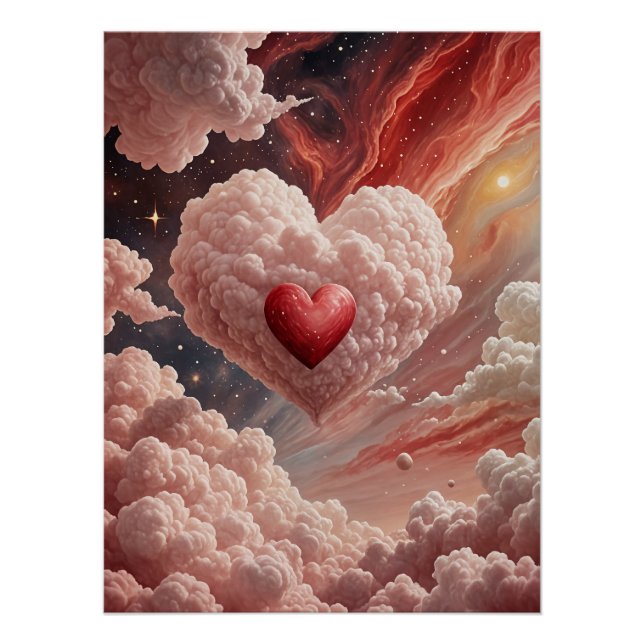 Poster Coeur galactique (Devant)