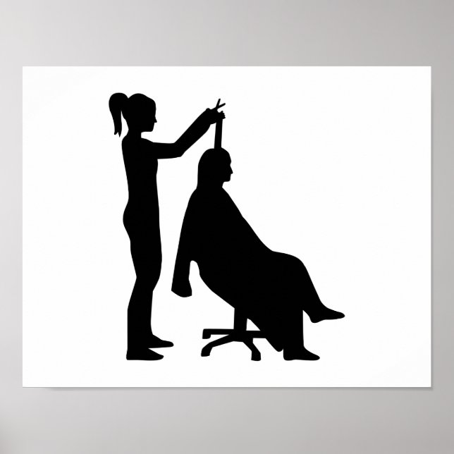 Poster Coiffeur (Devant)