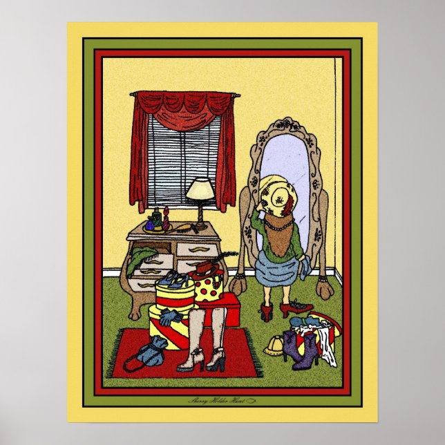 Poster Coiffure Salle 02 Imprimer (Devant)