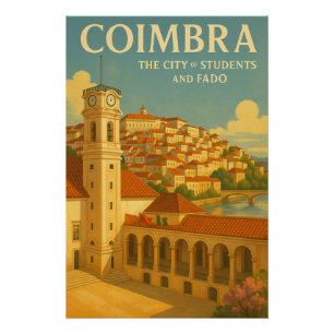 Poster Coimbra – La ville des étudiants et du Fado
