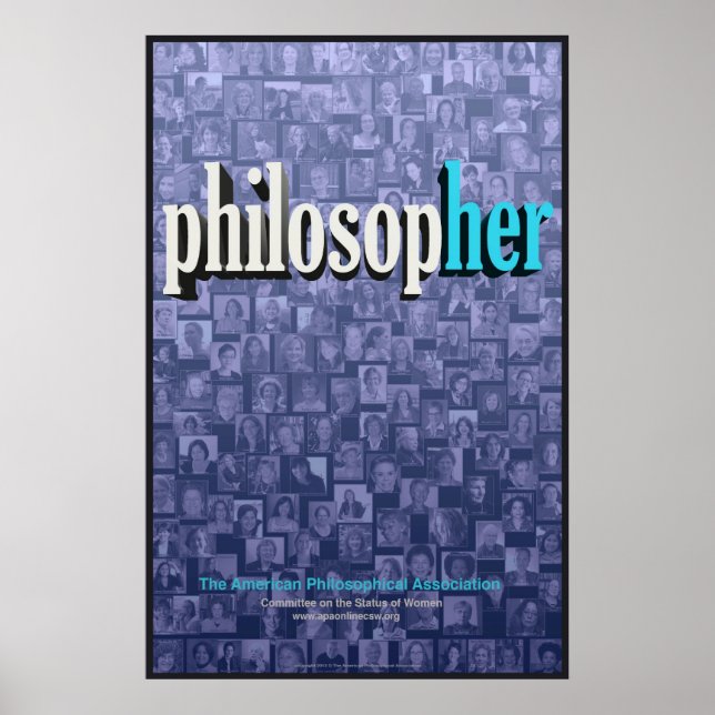 Poster Collage 1 (bleu) (Devant)