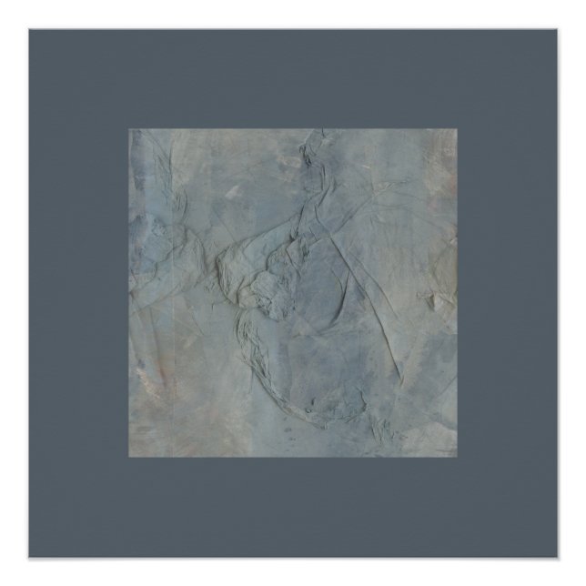 Poster Collage d'expressionniste Abstrait neutre de base (Devant)