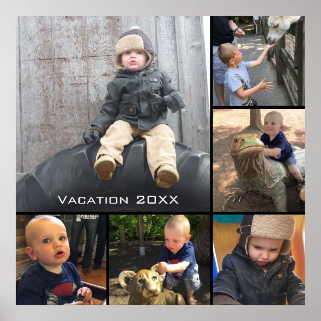 Poster Collage photo Carré Instagram (Devant)