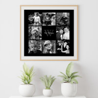 Collage photo de famille personnalisée
