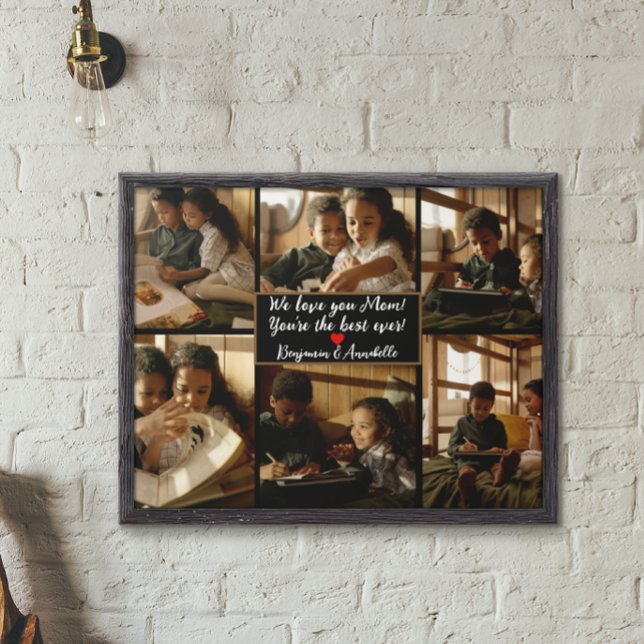 Poster Collage photo personnalisé 6 (Créateur téléchargé)