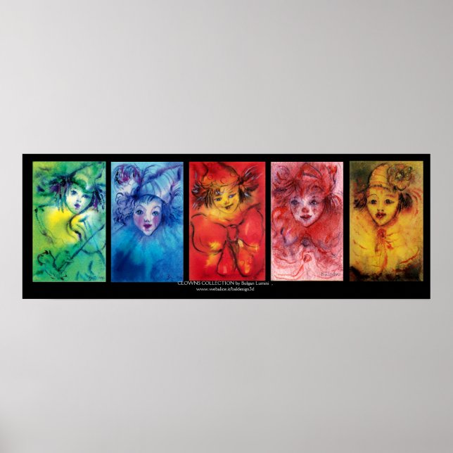 Poster COLLECTION CLOWNS / Balle Masquearde vénitienne (Devant)