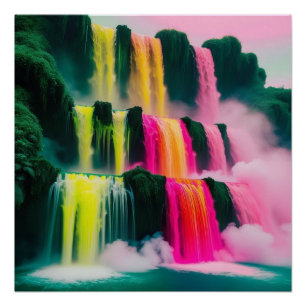 Poster Collection d'oeuvres murales fascinantes de Phoeni