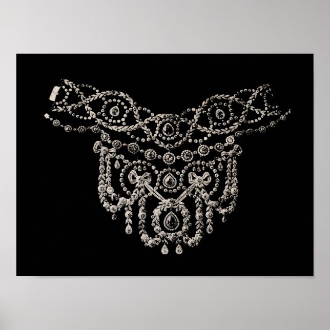 Poster Collier Cartier ~ Imprimer l'affiche (Devant)