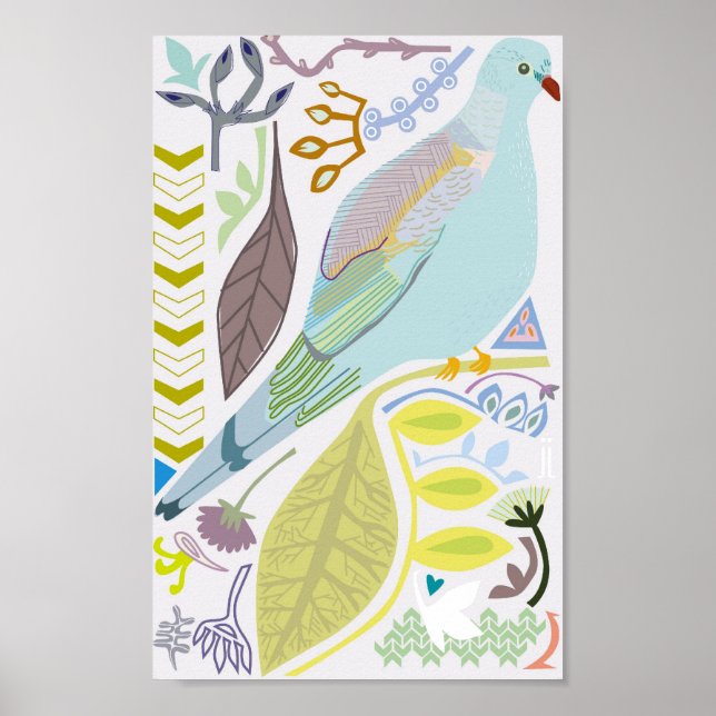 Poster colombe (Devant)