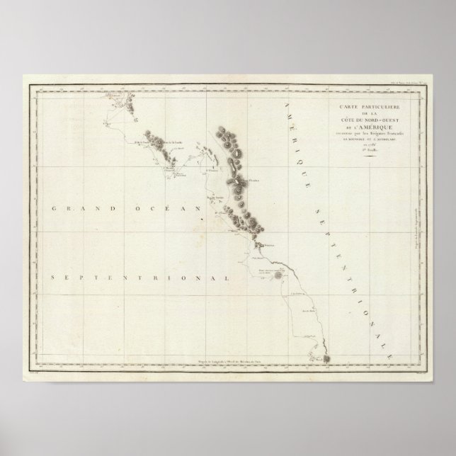 Poster Colombie-Britannique, Washington et Oregon (Devant)