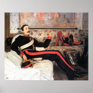 Poster Colonel Frederick Gustavus Burnaby par James Tisso