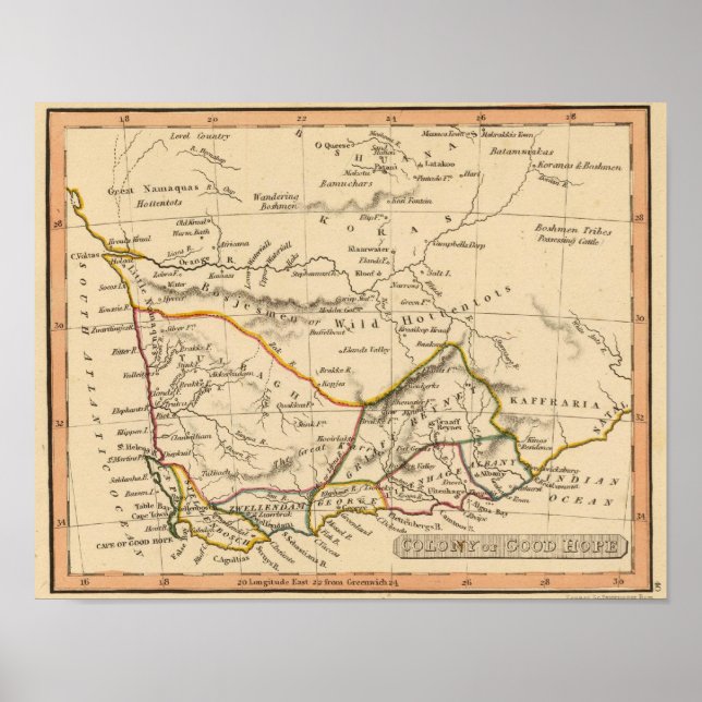 Poster Colonie de Bonne-Espérance (Devant)