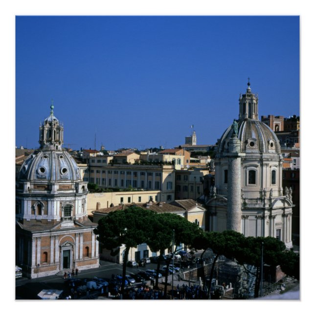 Poster Colonne de Trajan Rome Italie (Devant)