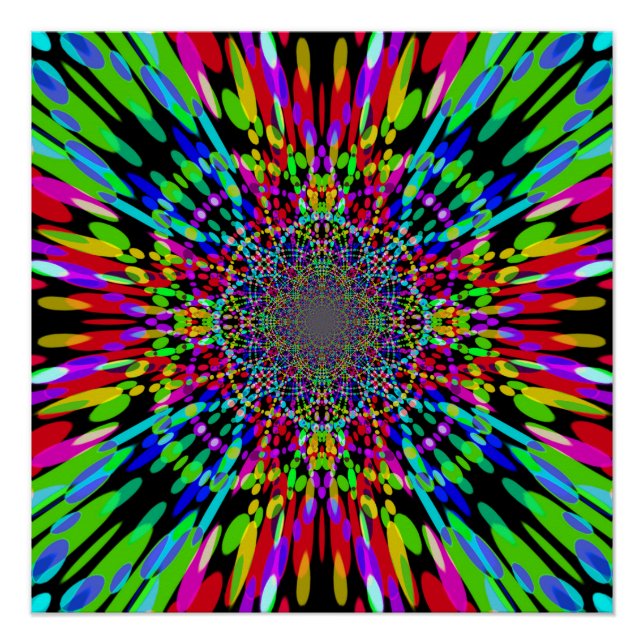 Poster Color Dots 3 (Devant)