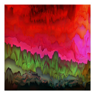 Poster "Color Serenade" Art Abstrait coloré