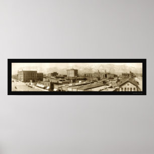 Poster Colorado Springs, photo 1913 de Co