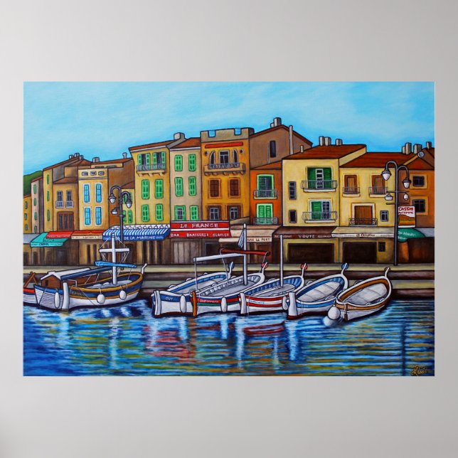 Poster Coloris de l'affiche de valeur de Cassis Imprimer (Devant)