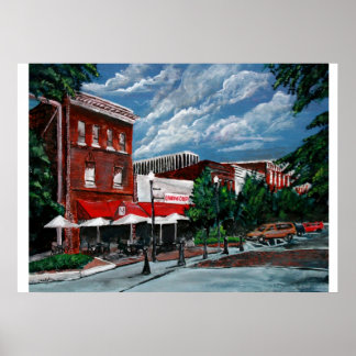 Poster Columbus Dowtown