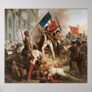 Poster Combat à l'hôtel de Ville