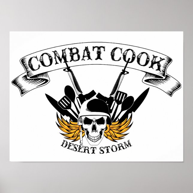 Poster Combat Cook - Tempête du désert (Devant)