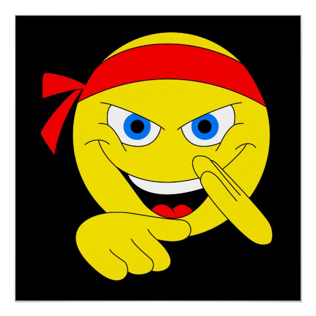 Poster Combattre Emoji (Devant)