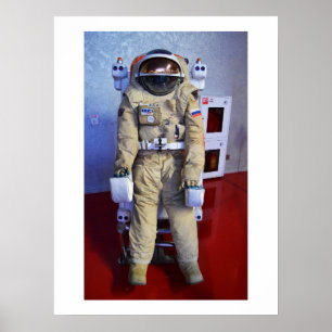 Poster Combinaison spatiale russe