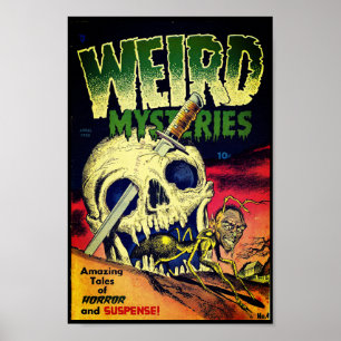 Poster comique des années 1950